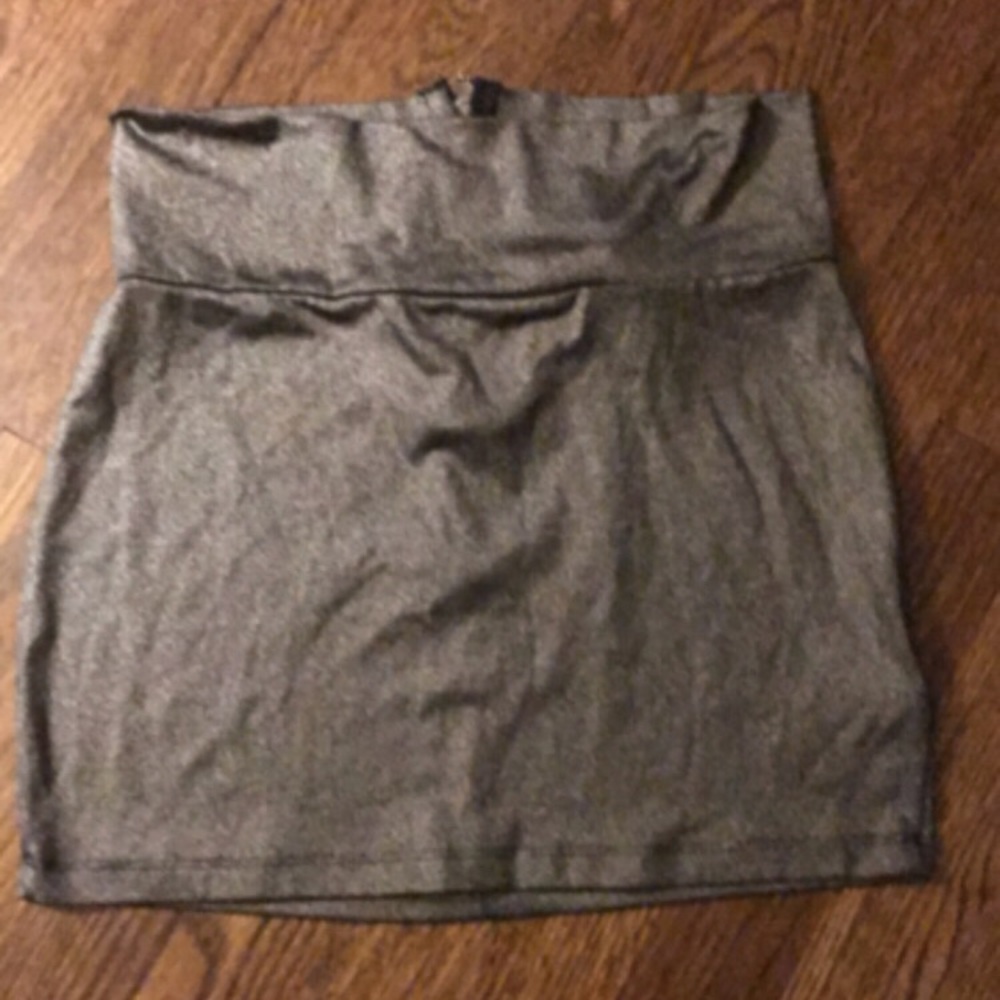 Bebe shimmer mini skirt Xs
